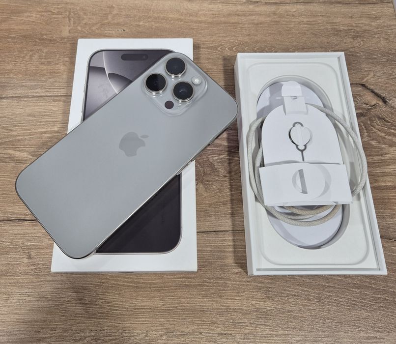 iPhone 16 Pro 256GB. ca NOU !! 92% Bateria