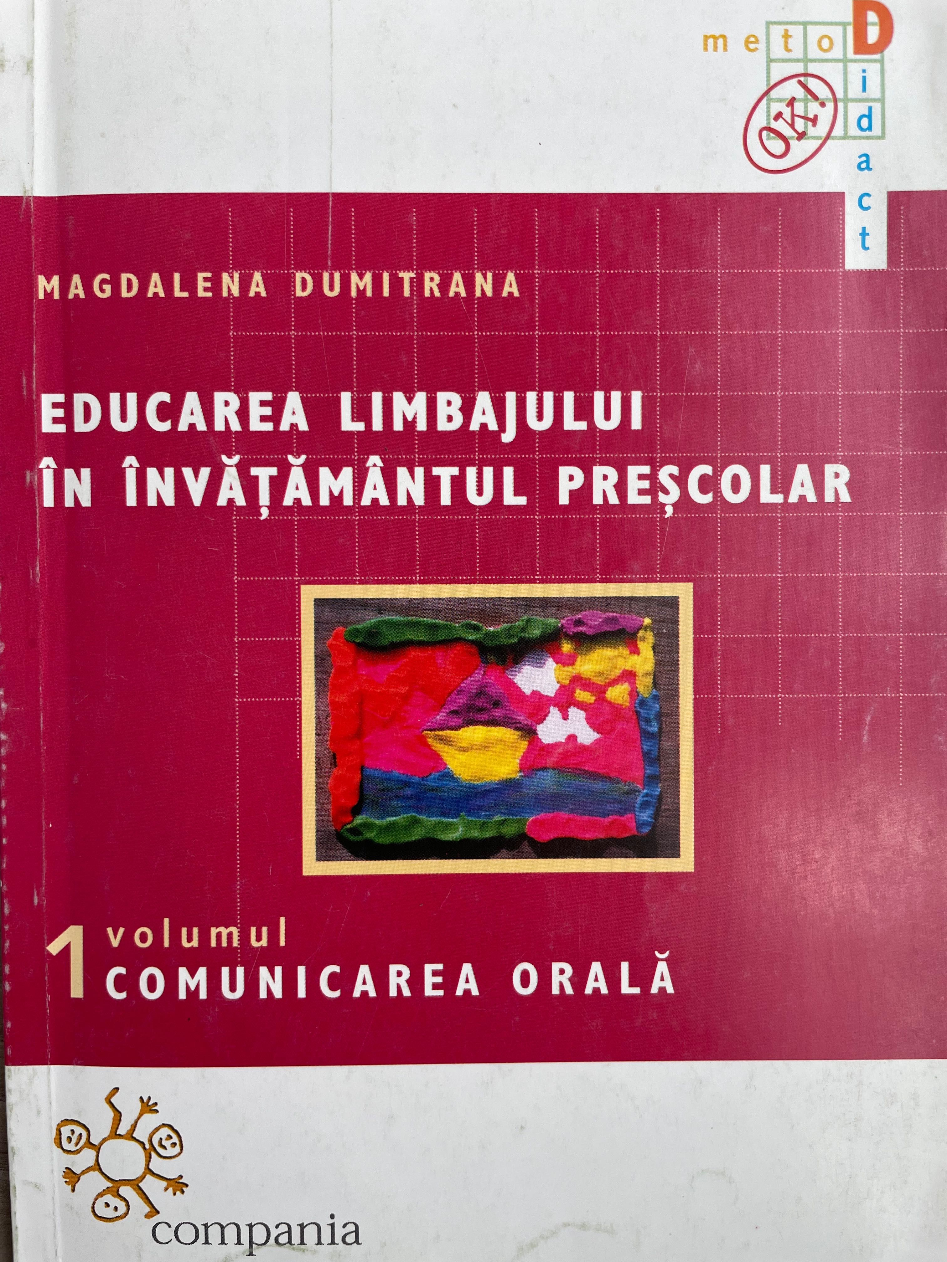 Educarea limbajului în învățământul preșcolar