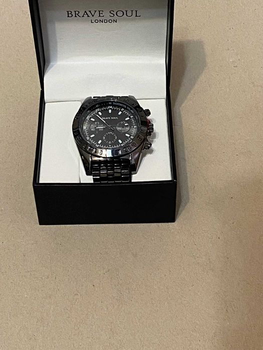 Ceas bărbați Brave Soul – metalic, brățară metalică, quartz