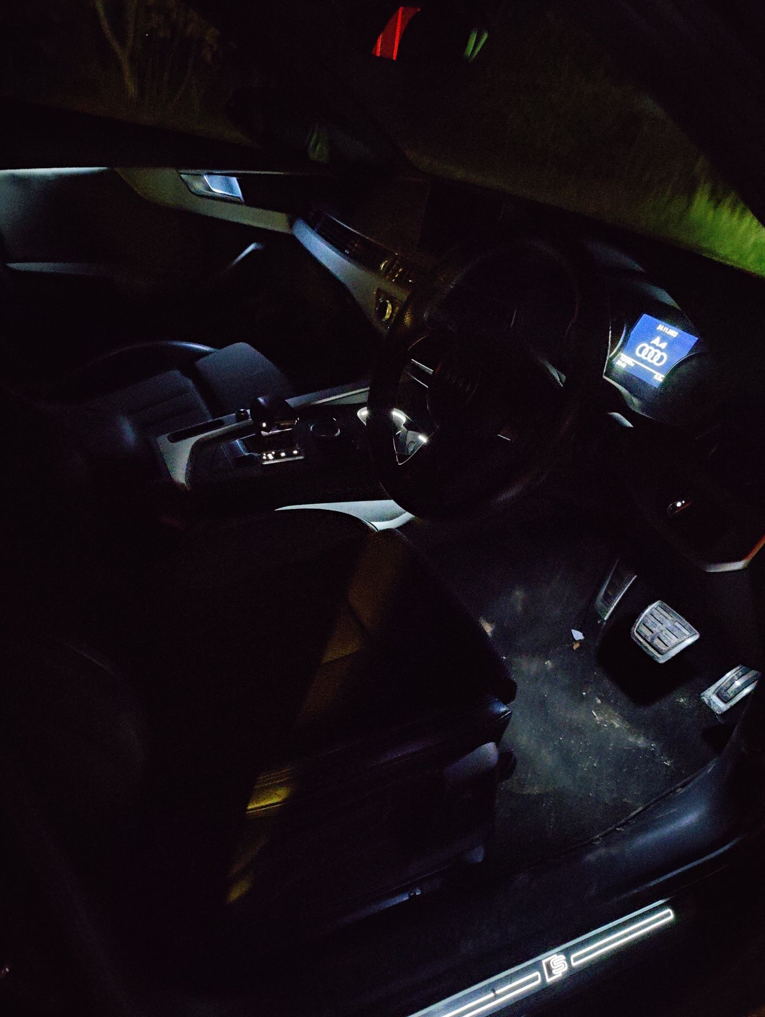 Set lumini ambientale audi a4 b9 8w a5 f5 coupe sportback cabrio