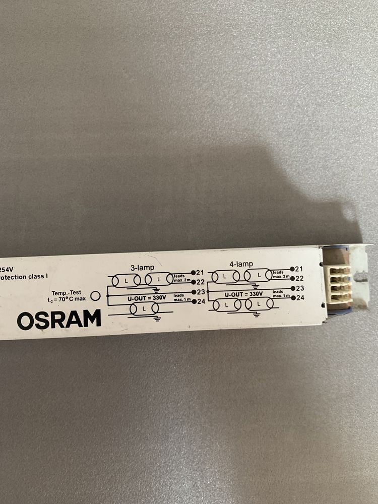 Електронен баласт Osram 4x18W