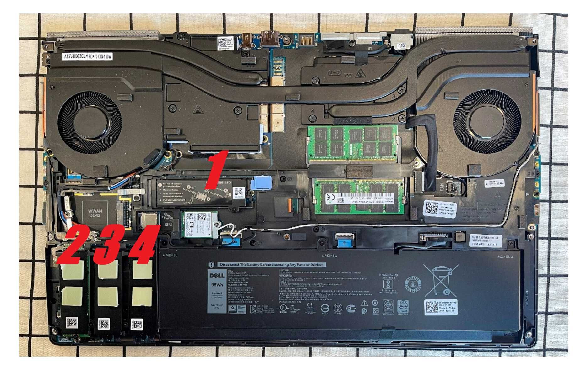 Dell Precision 7750/Core i5-10400H/8GB RAM/256G SSD/Intel UHD/17.3 FHD