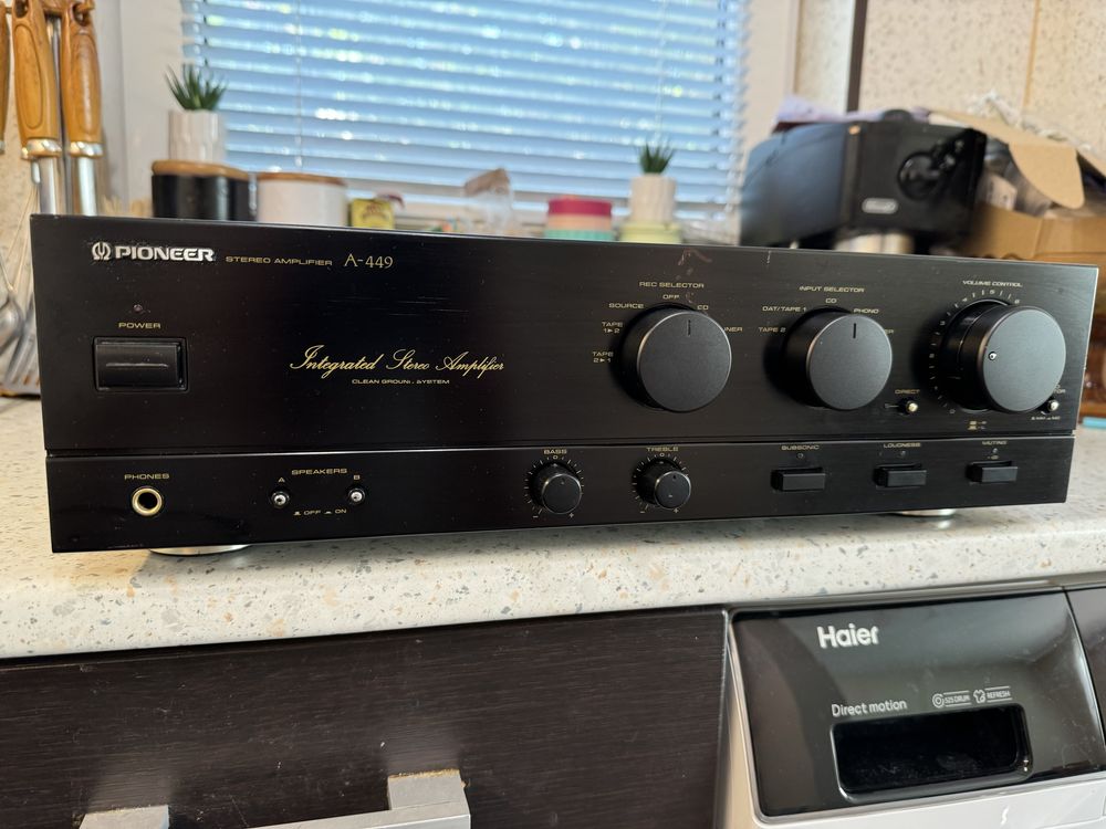 Pioneer A-449 стерео усилвател