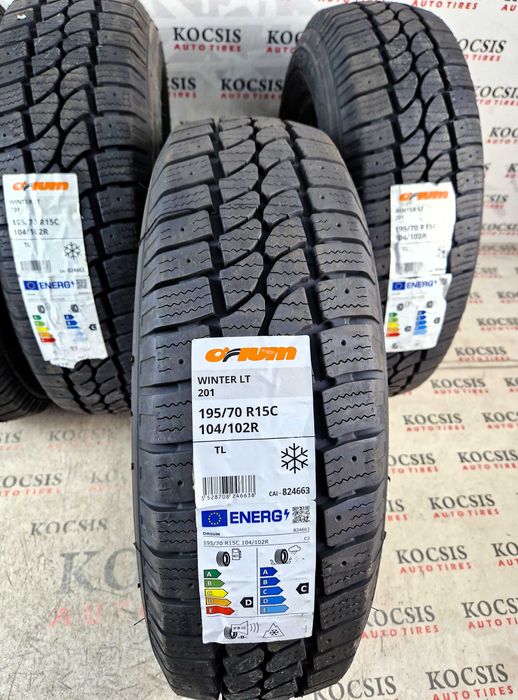 Anvelope noi iarna m+s 195 70 15C Orium ( by Michelin )