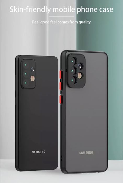 Husa Premium cu protectie la camere pt. Samsung Galaxy A52 , A52s