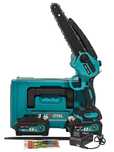 Fierastrau cu acumulator,KraftRoyal ,2 lame + 2 lant 8 ",2 acumulatori