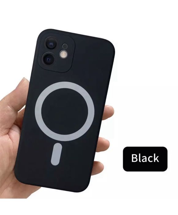 Iphone 11/12/13/PRO/MAX Husa TPU 0.25mm Interior Fin Incarcare Magsafe