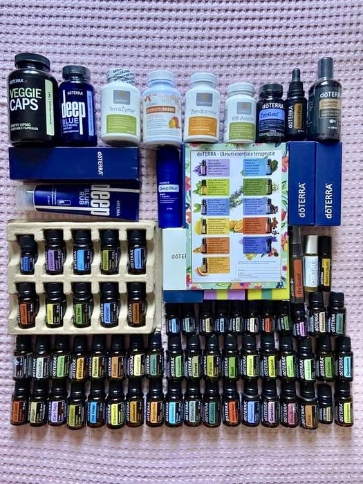 Uleiuri esentiale pure cu grad terapeutic doTerra