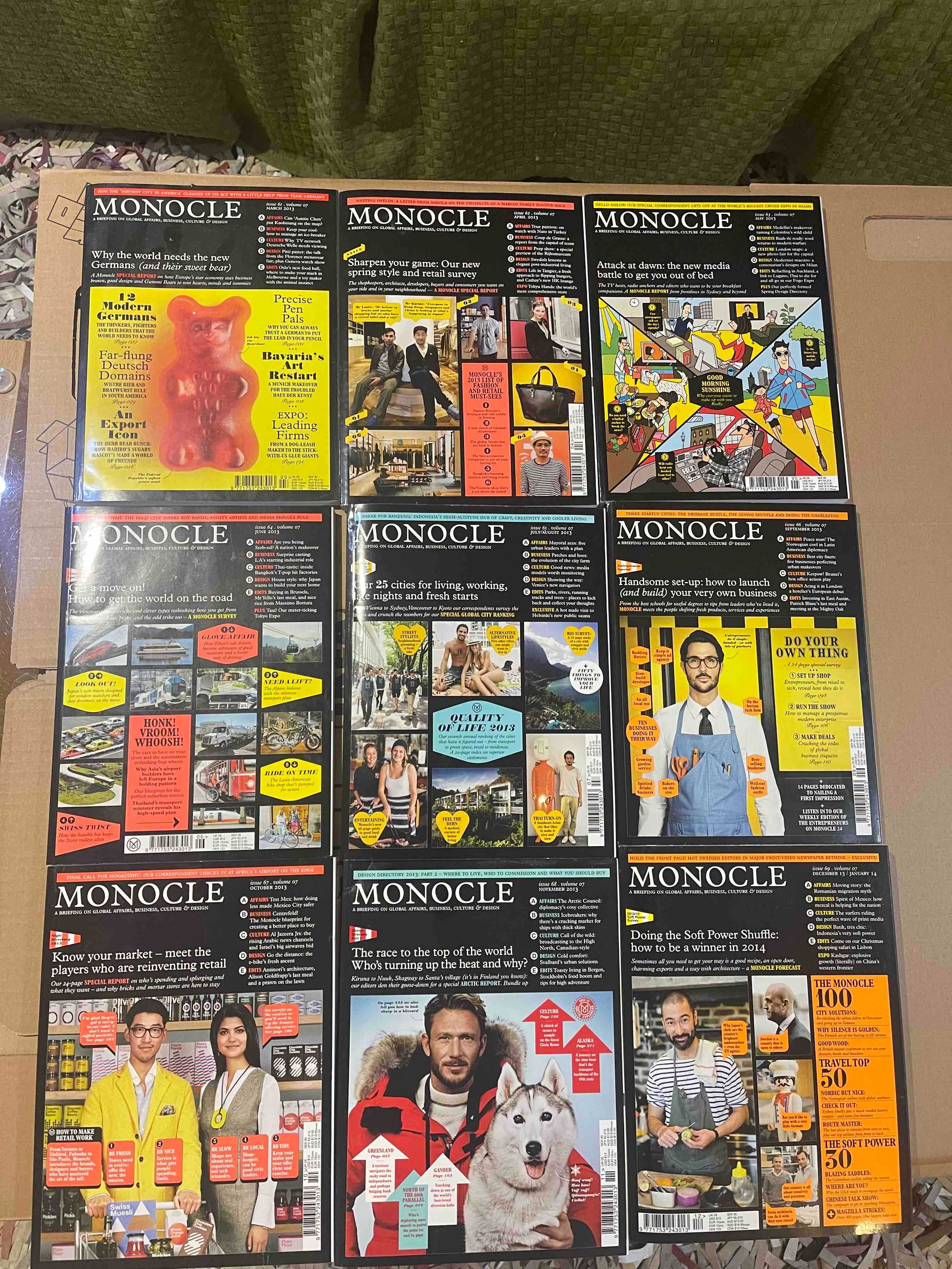 Пълен комплект списания Monocle (1-104) в много добро състояние