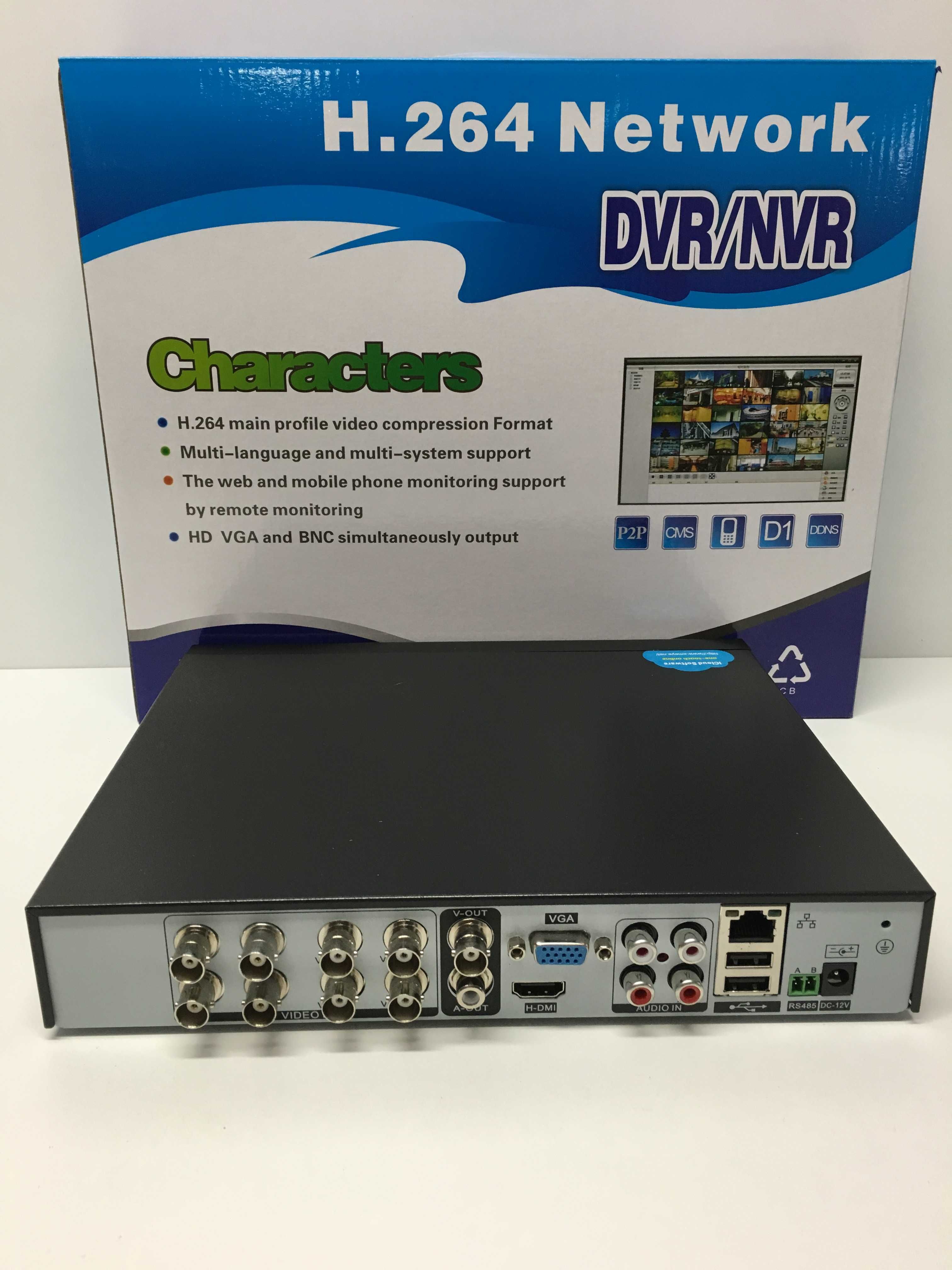 ***ПРОМОЦИЯ*** 8 канален DVR мрежови 960H, ,за 8 камери H264 ДВР