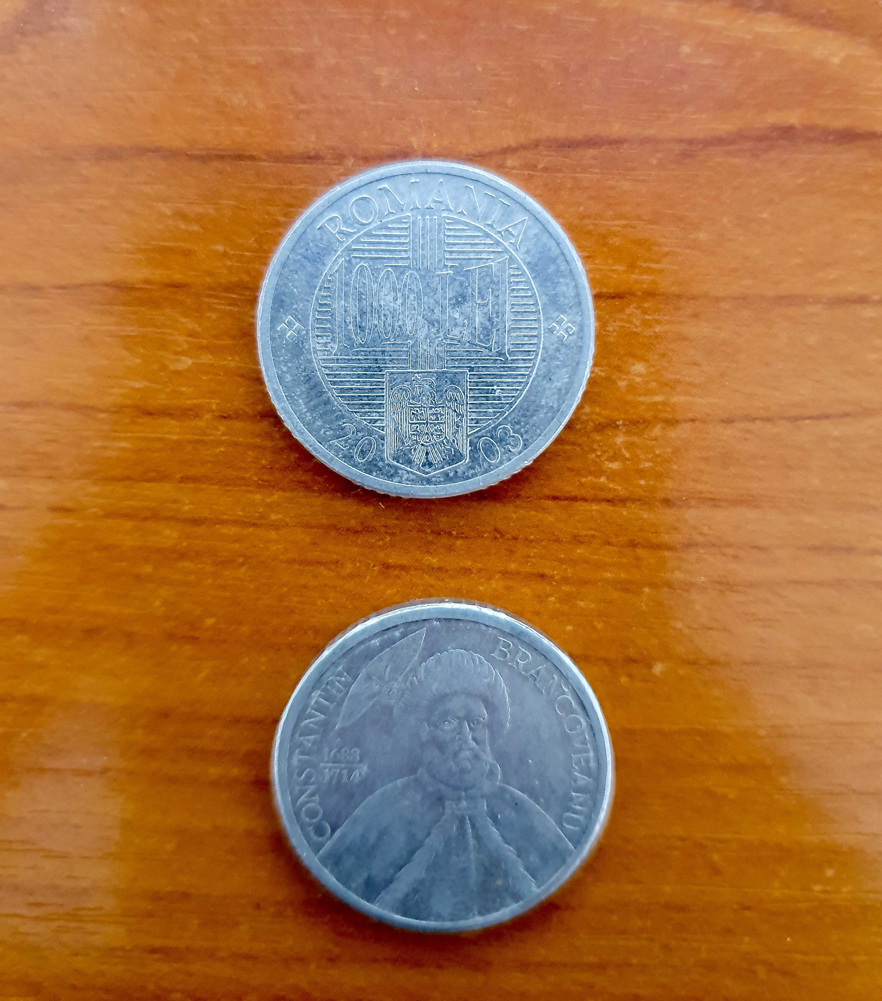 Colctie 10 monede rare (500, 1000, 5000) lei