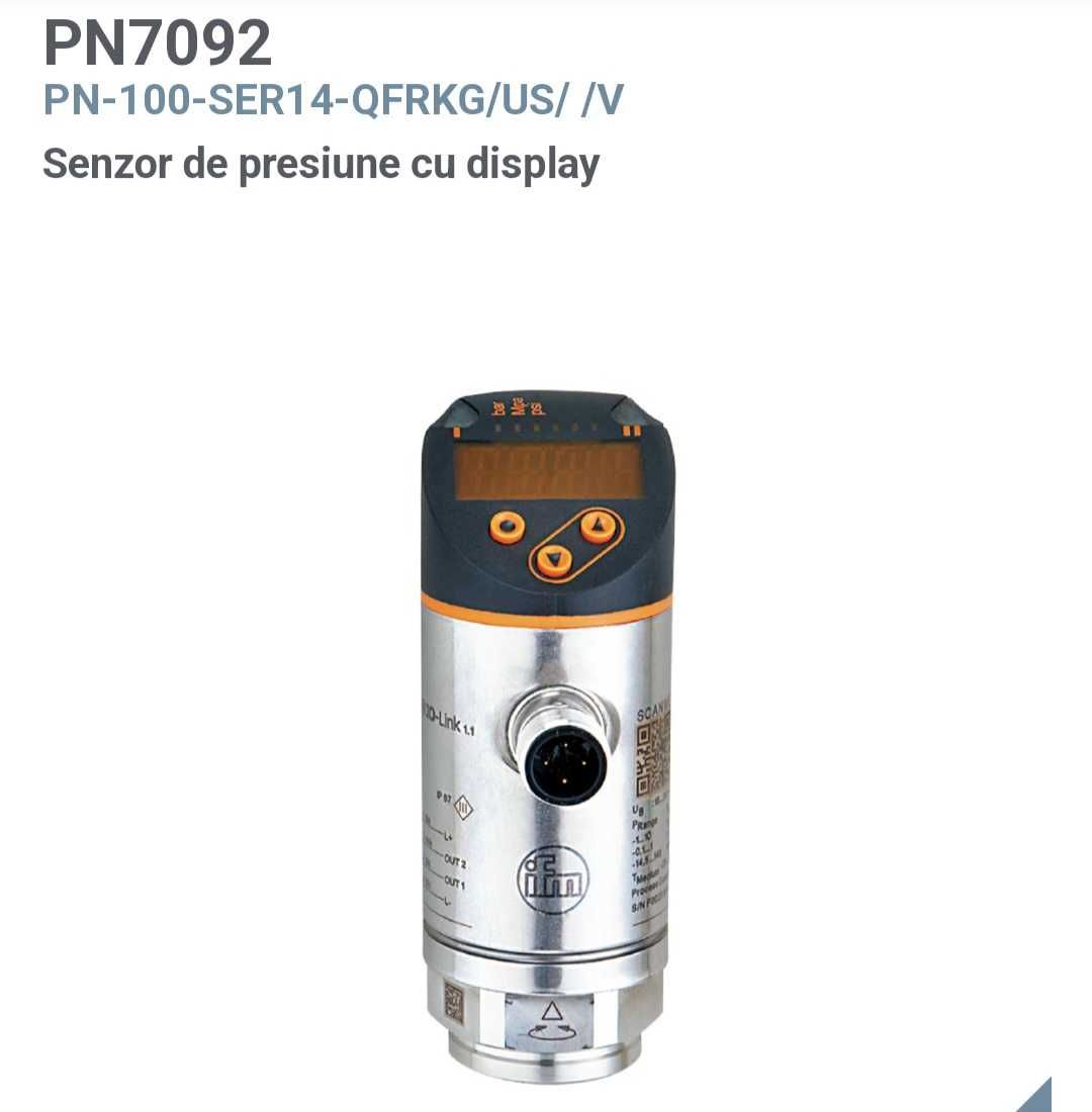 PN. 7092 senzor presiune cu displey