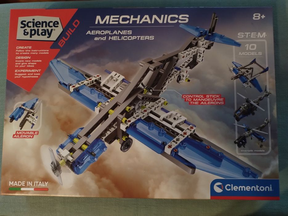 Clementoni constructor set avioane și elicoptere