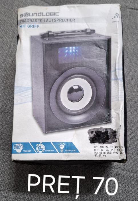 Vind boxă Bluetooth