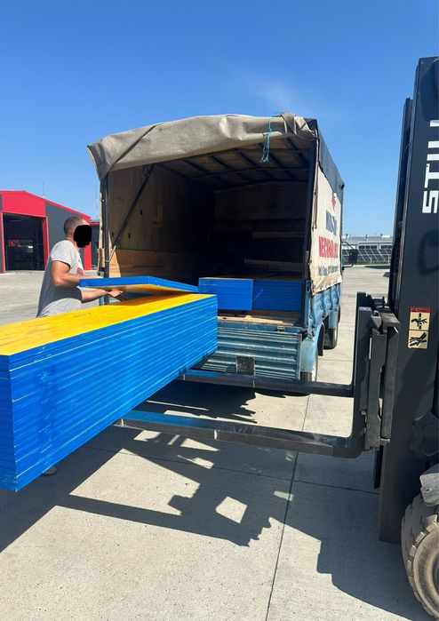 Cofraje doka, lana, placa galbena cofrare , panouri lemn accesorii