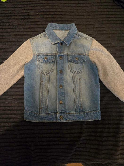 Детско дънково яке Пепко