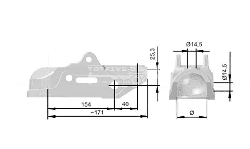 Cupla KNOTT K35 noua