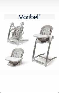 Maribel 3in1 original. Детский стульчик и электронный шезлонг качелях
