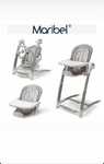 Maribel 3in1 original. Детский стульчик и электронный шезлонг качелях