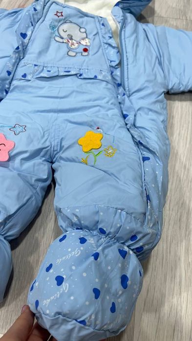 Детский комбинезон 3-6 мес зимний