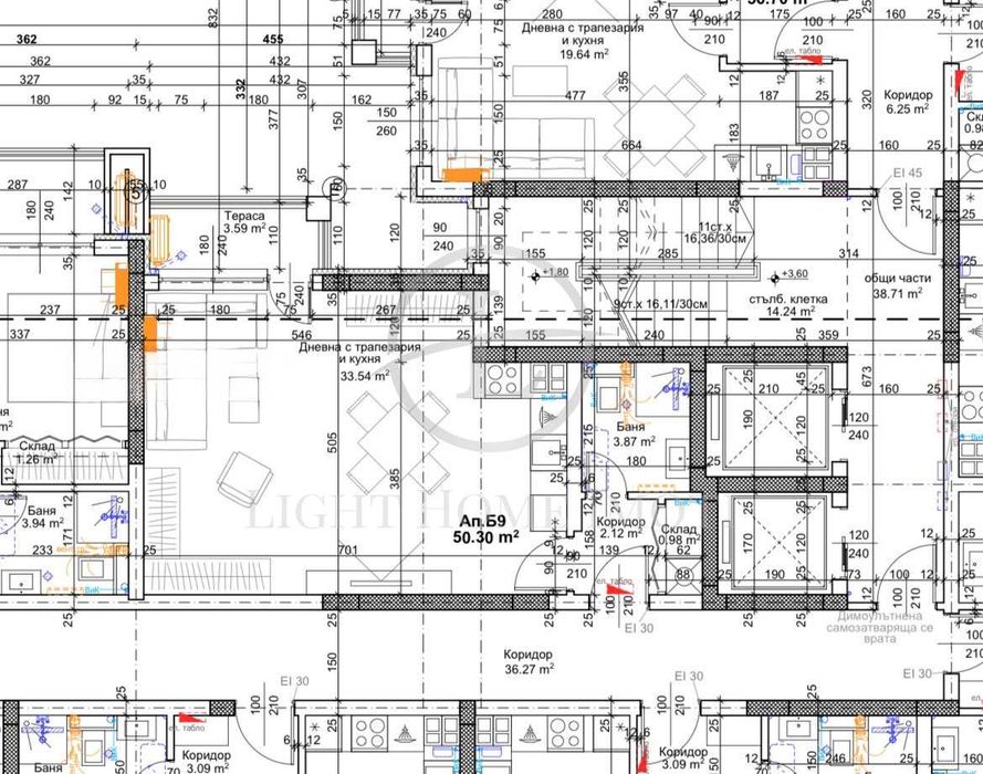 Продава се Едностаен апартамент в Пловдив, Кършияка - 61 кв.м за 2039 €/кв.м - Снимка #9