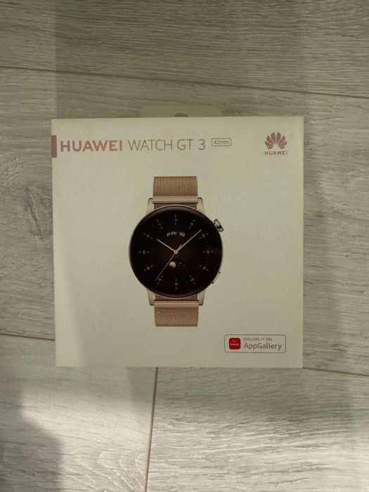 Smartwatch Huawei GT3 Gold-bratara Milanese
