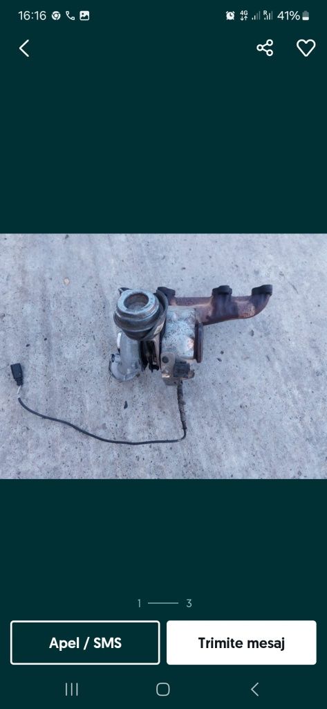 Turbina vw passat B6 2.0BMP