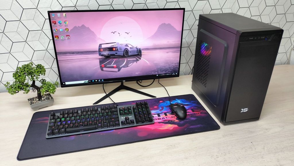 Мощный игровой компьютер XG в полном комплекте в идеальном состоянии