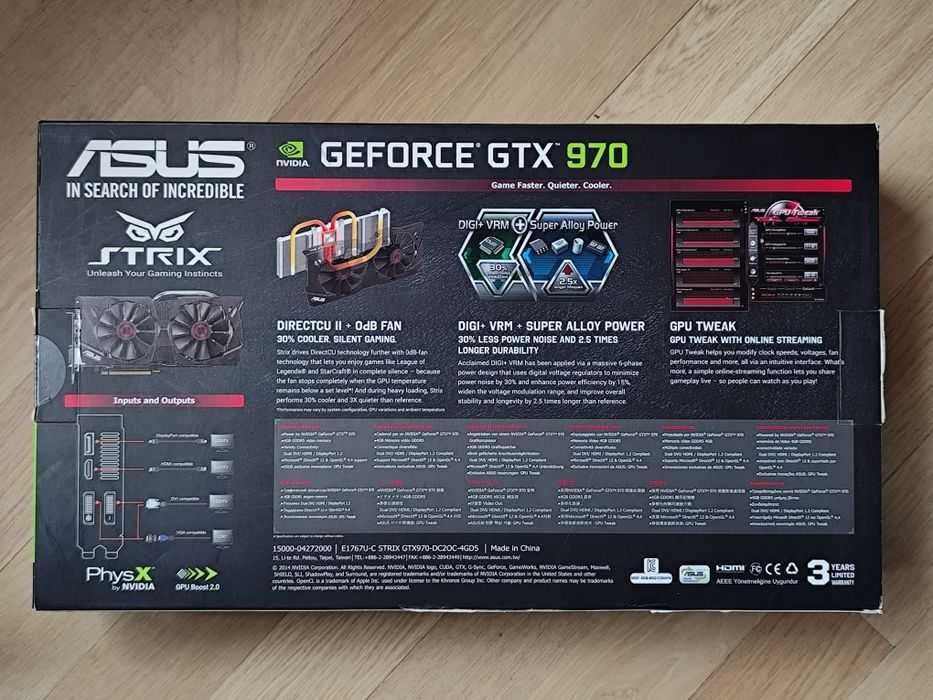Placa video Asus STRIX GTX 970 OC Edition