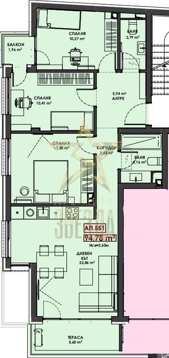 Продава се Четиристаен апартамент в Пловдив, Христо Смирненски - 118 кв.м за 1245 €/кв.м - Снимка #1