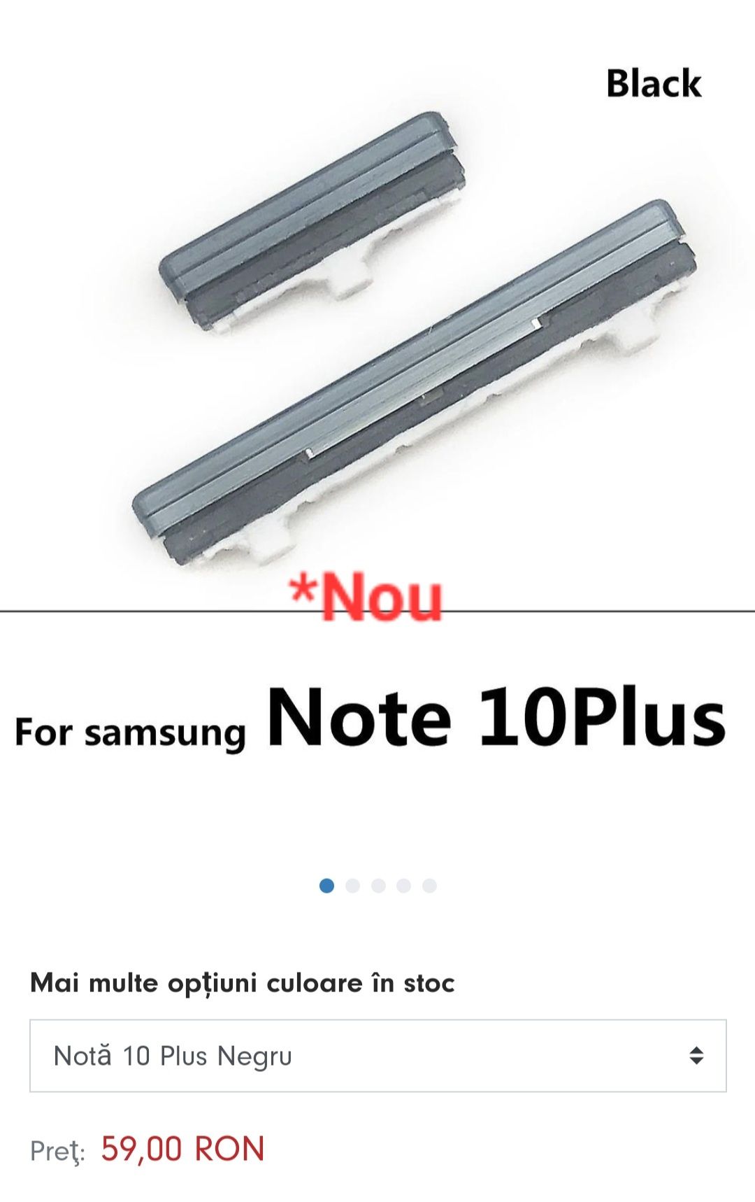 Piese Samsung Note 10 Plus | Butoane Laterale ORIGINALE
