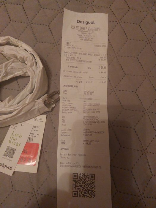 Чанта Desigual нова