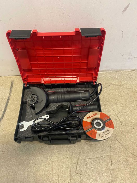 Ъглошлайф 125mm 900W LCD 2disc Red Case AG79