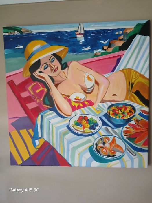 Акрил на платно 50/50