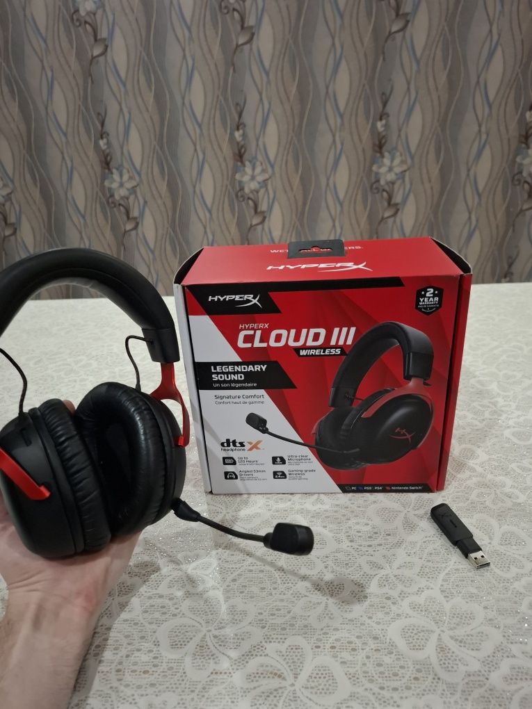 Наушник Hyper X Cloud III wireless