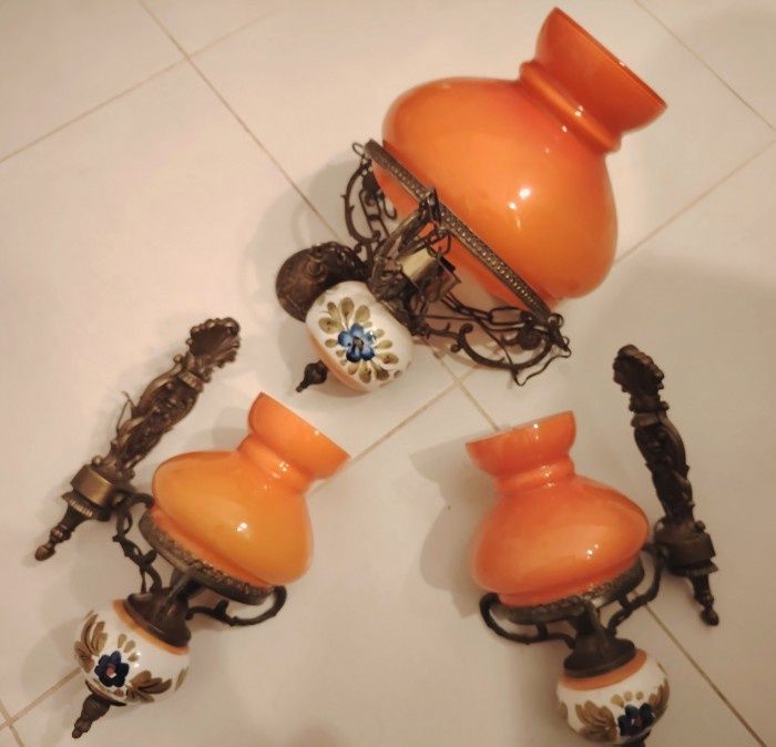 Set aplice perete și lampadar