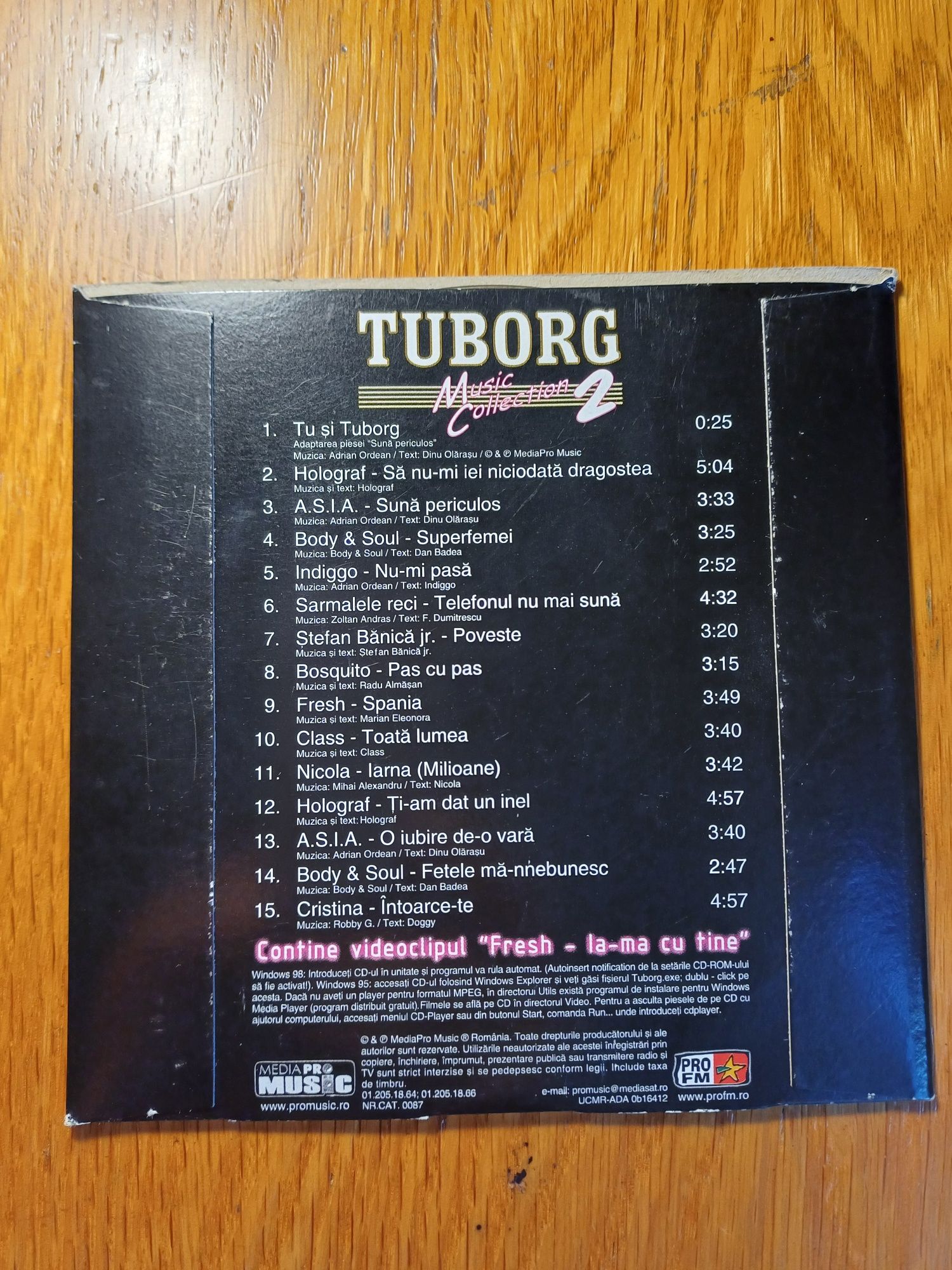 CD colecție Tuborg Music Collection 2