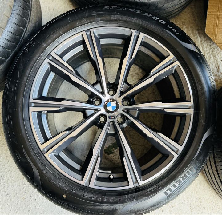 Jante Bmw X5 X6 R20 Pirelli 90% Originala 740M G05 G06 Vara