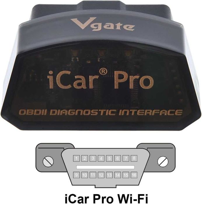 Vgate iCAR Pro Bluetooth 4.1/Wi-Fi IOS/Android диагностика автомобили