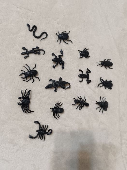 Набор насекомых.