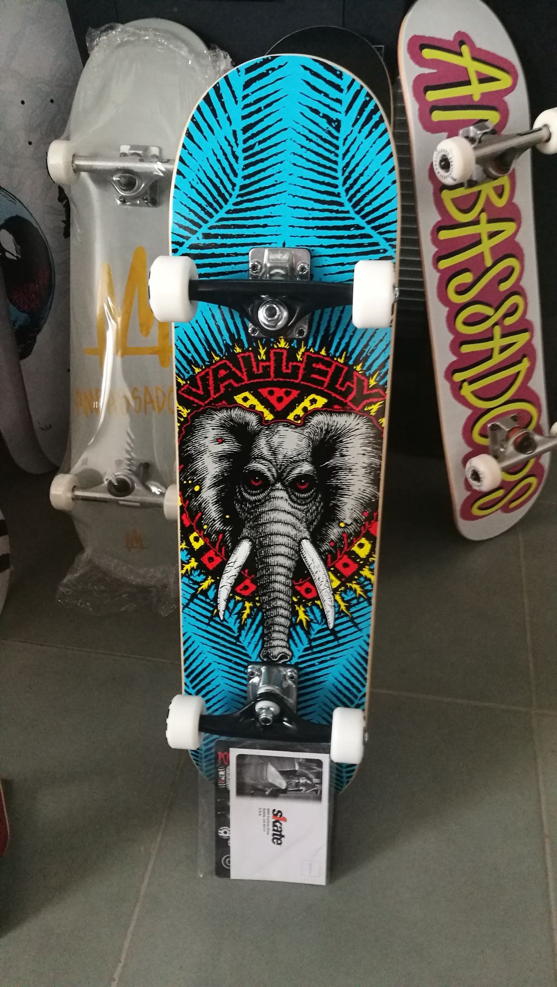 Скейтборд powell&peralta vallely elephant blue 8.0