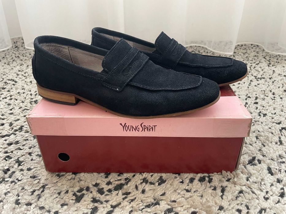 Mocasini / Pantofi Piele Intoarsa Masura 40