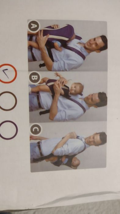 Marsupiu ergonomic pentru copii