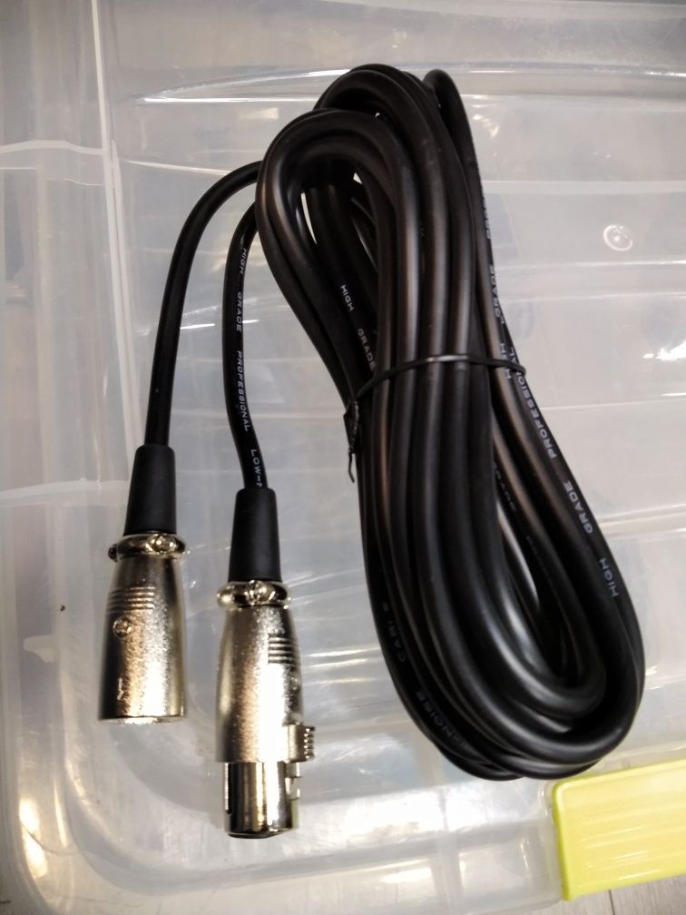 Kabel microfonga balansniy XLR 5 metrli