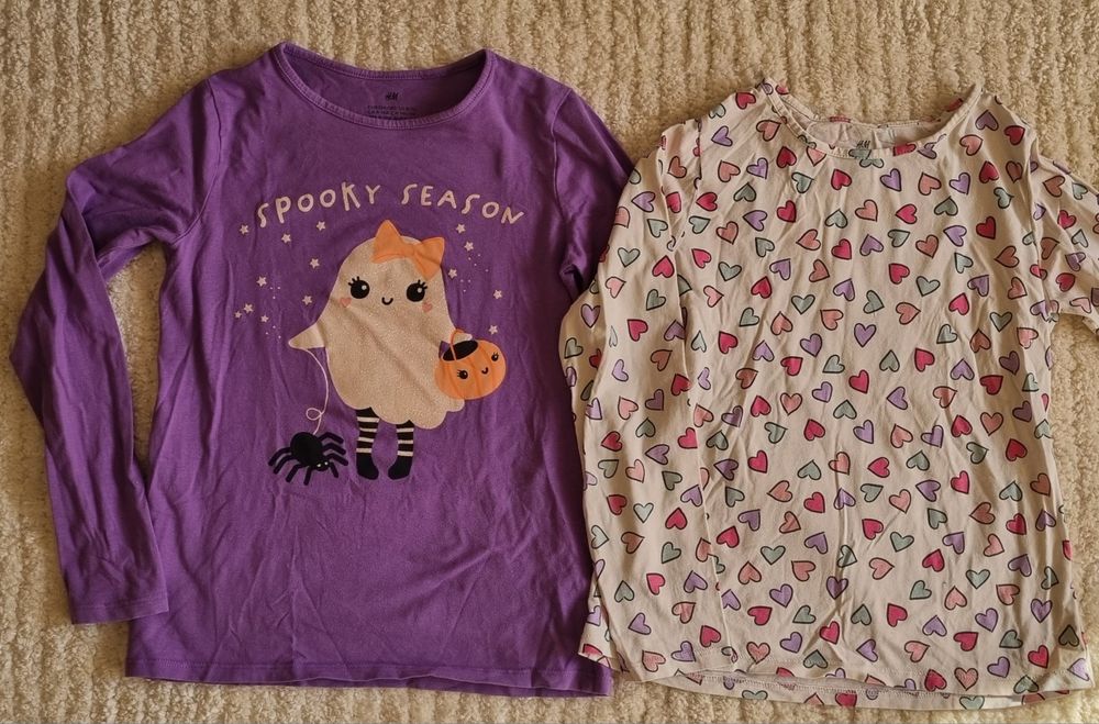 Сет от две блузи с дълъг ръкав H&M, 8-10г.