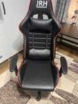 Vând scaun gaming JRH negru-rosu