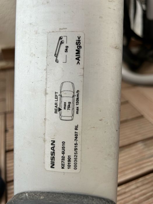 греди за Багажник - Nissan Qashqai