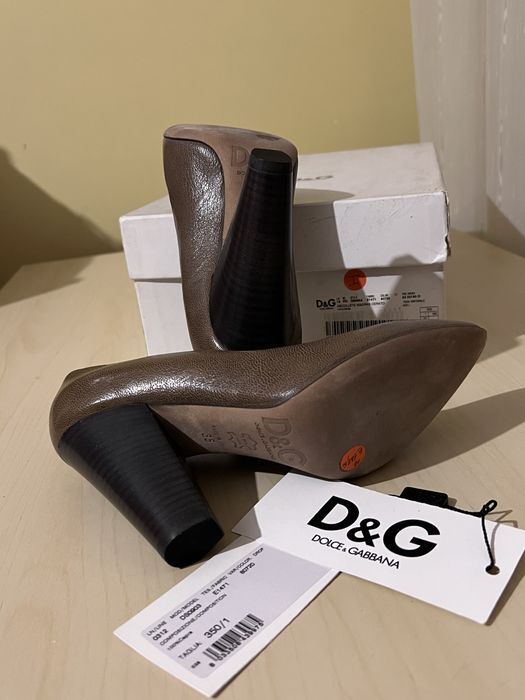 Pantofi dama piele Dolce & Gabbana original, nou, marimea 35
