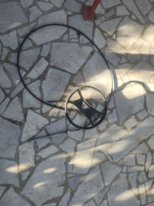 Кормилно управление за лодка или извънбордов двигател