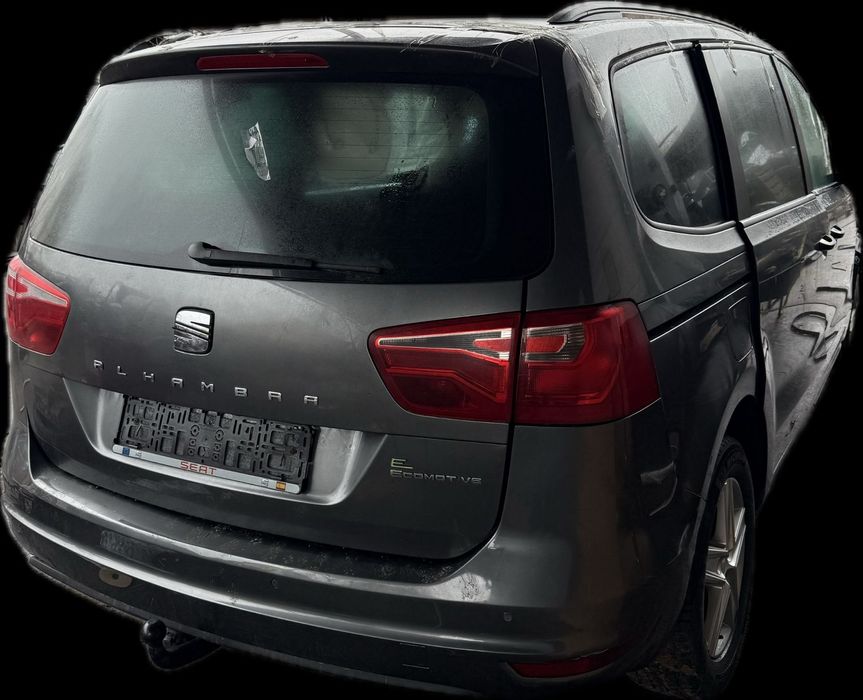 Dezmembrez Seat Alhambra 2.0 TDI CFF – Cutie LQU – 2012   Cod motor: CFF – 2.0 TDI 140 CP, stare bună  Cutie de viteze: Manuală 6 trepte, cod LQU  Cod caroserie: 7N Multe piese compatibile cu Volkswagen Sharan (7N)
